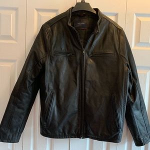 Mens Tommy Hilfiger leather jacket!